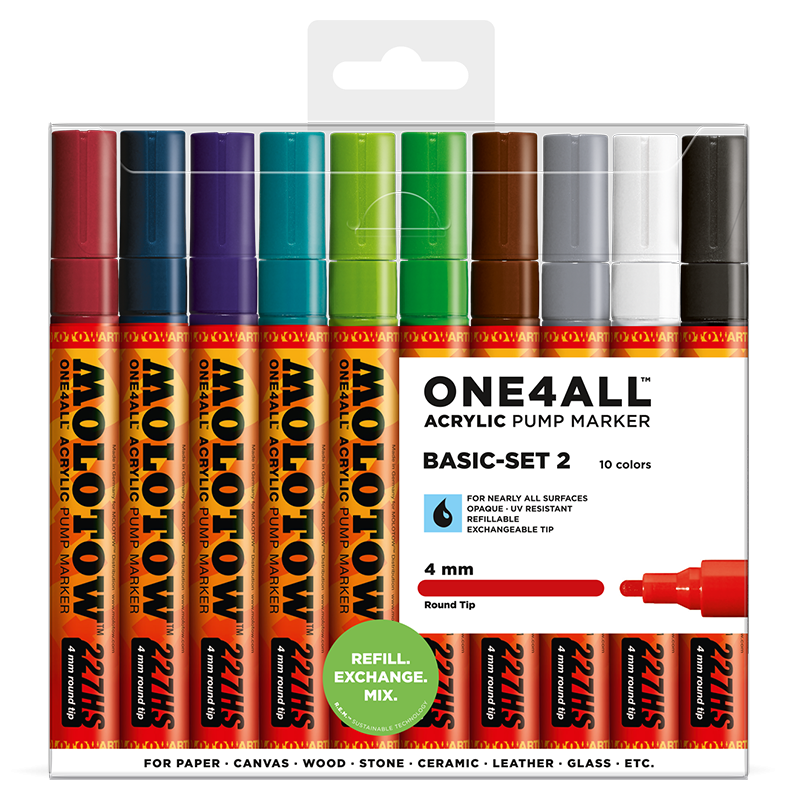 ONE4ALL™ 227HS 4mm 10x - Basic-Set 2 - Clearbox