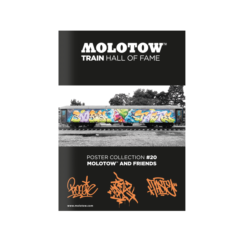 MOLOTOW™ TRAIN Poster #20 “MOLOTOW™ AND FRIENDS”