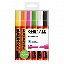 ONE4ALL™ 227HS 4mm 6x - Neon-Set - Clearbox