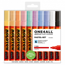 ONE4ALL™ 227HS 4mm 10x - Pastel-Set - Clearbox